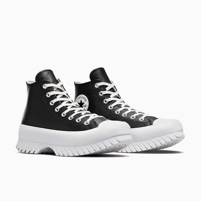 Converse High Top Chuck Taylor All Star Lugged 20 Leather Blackegretwhite 8211 Women