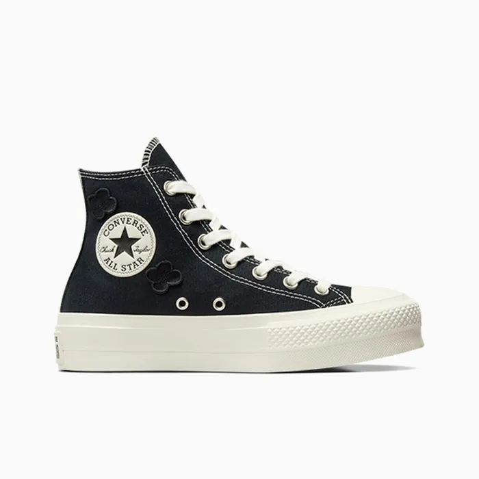 Converse Lift Platforms Chuck Taylor All Star Lift 3D Flowers Blackblackegret 8211 Women Converse Lift Platforms Chuck Taylor All Star Lift 3D Flowers Blackblackegret 8211 Women