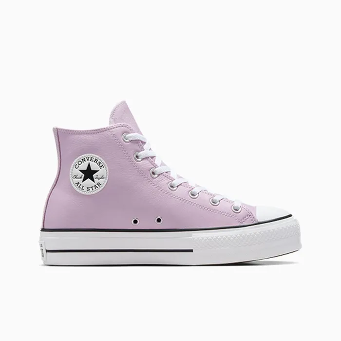 Converse Lift Platforms Chuck Taylor All Star Lift Platform Surplus Leather Pale Amethystwhiteblack 8211 Women Converse Lift Platforms Chuck Taylor All Star Lift Platform Surplus Leather Pale Amethystwhiteblack 8211 Women