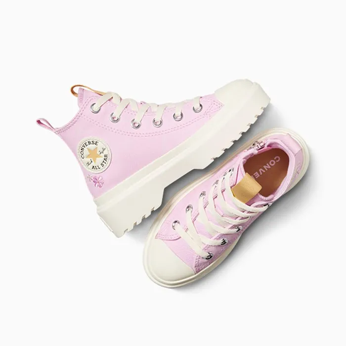 Converse Lift Platforms Chuck Taylor All Star Lugged Lift Flowers Platform Stardust Lilac 8211 Women