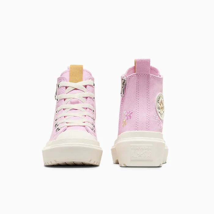 Converse Lift Platforms Chuck Taylor All Star Lugged Lift Flowers Platform Stardust Lilac 8211 Women