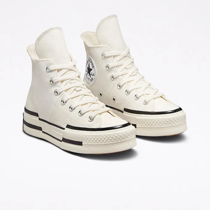 Converse Platforms Chuck 70 Plus Egretblackegret 8211 MenWomen