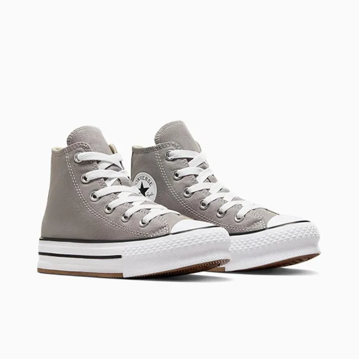 Converse Platforms Chuck Taylor All Star EVA Lift Platform Totally Neutralwhiteblack 8211 Kids