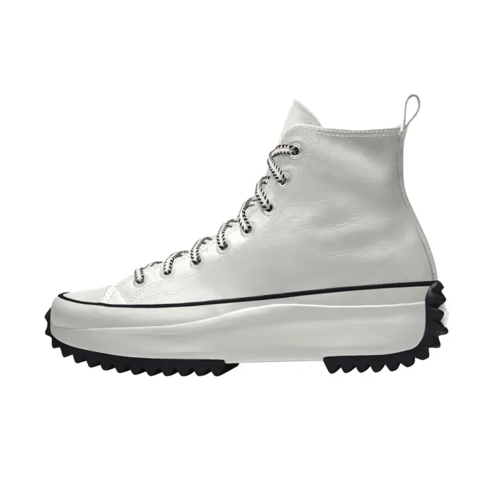 Converse Platforms Custom Run Star Hike Platform Leather By You White 8211 MenWomen