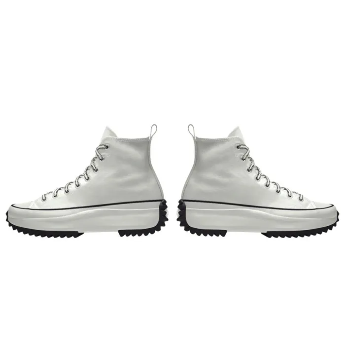 Converse Platforms Custom Run Star Hike Platform Leather By You White 8211 MenWomen