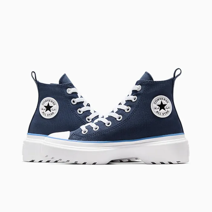 Converse Prints Chuck Taylor All Star Lugged Lift Platform Easy On Floral Embroidery Navylt Blue white 8211 KidsWomen
