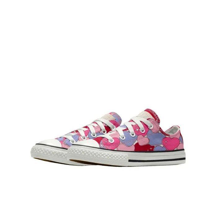 Converse Prints Custom Chuck Taylor All Star By You Hearts 8211 Kids