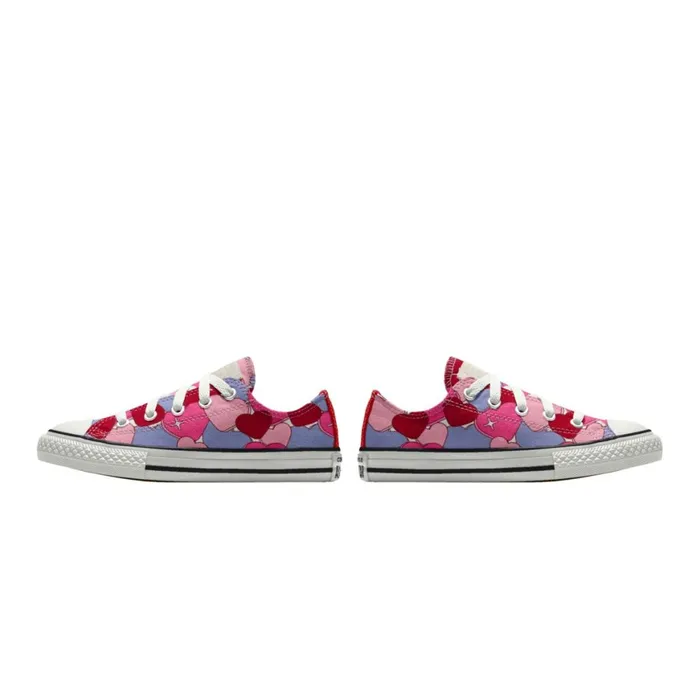 Converse Prints Custom Chuck Taylor All Star By You Hearts 8211 Kids