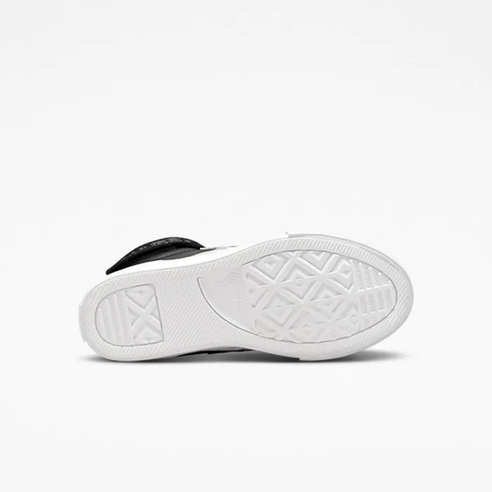 Converse SlipOns Pro Blaze Easy On Blackwhitewhite 8211 Kids
