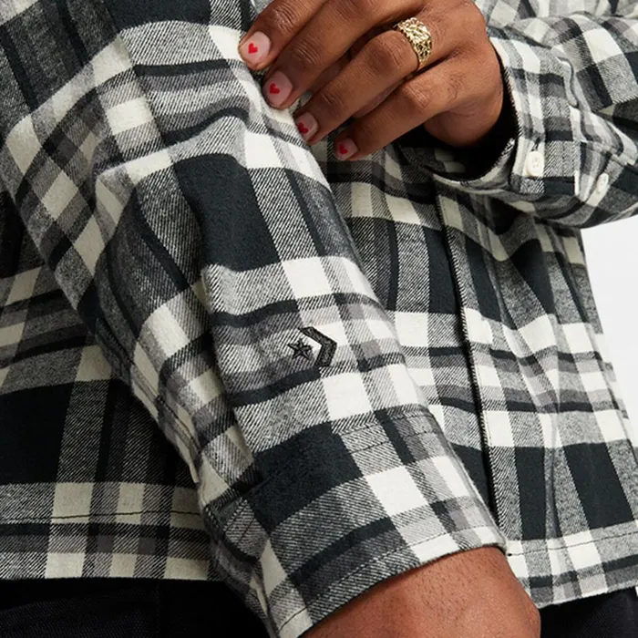Converse Tops and Shirts Plaid Shirt Converse Black 8211 Men