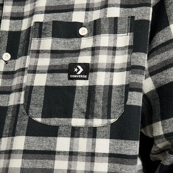 Converse Tops and Shirts Plaid Shirt Converse Black 8211 Men