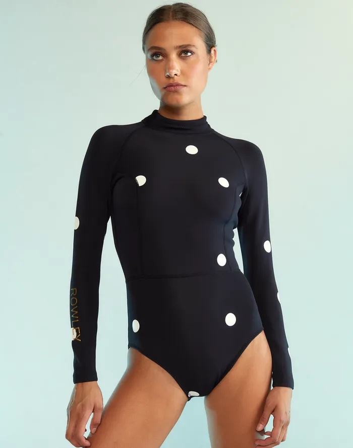 Cruz Wetsuit 8211 Bkwht Women Cynthia Rowley Surf and Swim