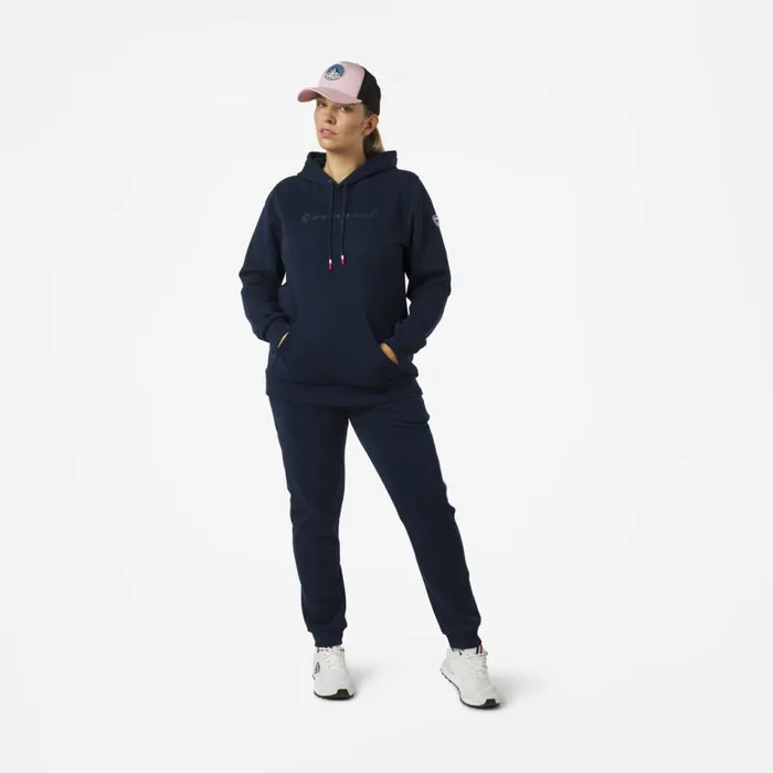 Damen Sweatshirts Und Pullover Rossignol Logo Kapuzensweatshirt Fr Damen Darknavy715