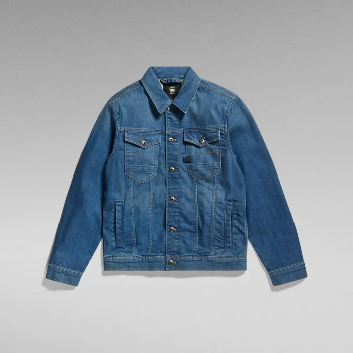 Denim Jackets Men GStar RAW Arc 3D Jacket Medium Vintage Aged