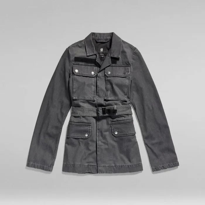 Denim Jackets Women GStar RAW 70039S Field Denim Jacket Faded Blade