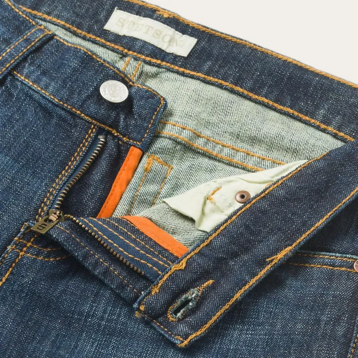 Denim Women Stetson 816 Classic Boot Cut Jeans In Dark Wash Blue