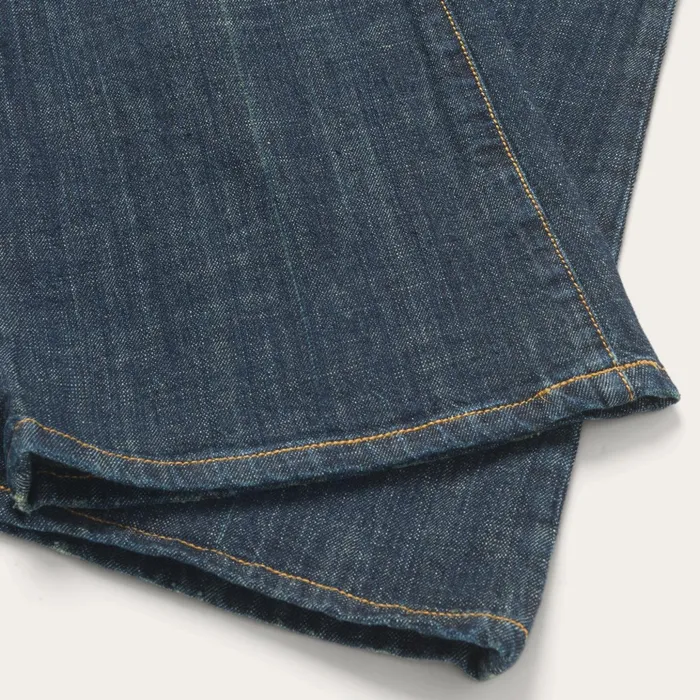Denim Women Stetson 816 Classic Boot Cut Jeans In Dark Wash Blue