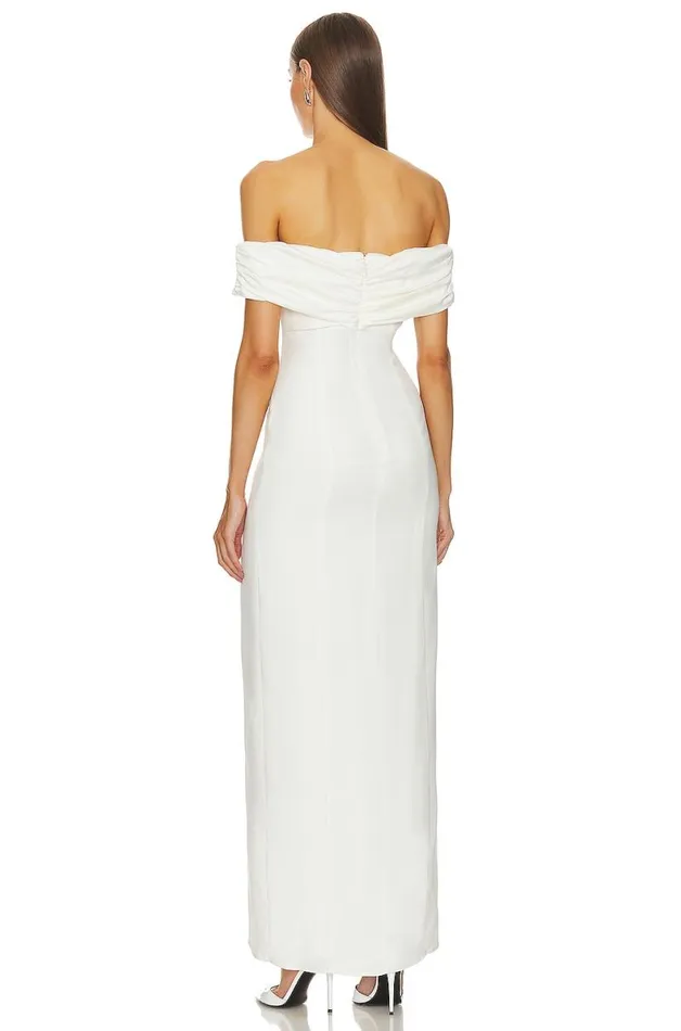 Dia Gown White Women Lovers and Friends Dresses