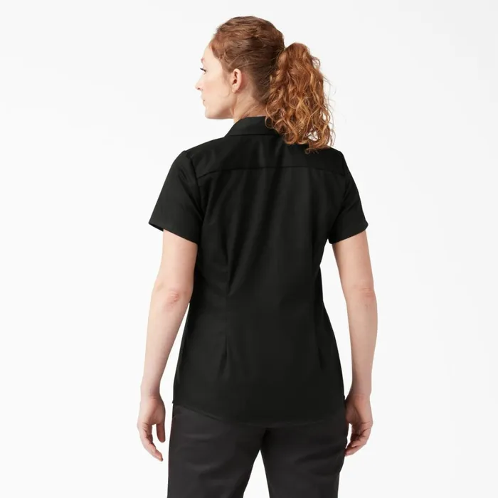 Dickies Button Up Women039s 574 Original Work Shirt Black Black bsk 8211 Women Dickies Button Up Women039s 574 Original Work Shirt Black Black bsk 8211 Women
