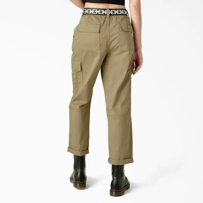 Dickies Cargo Dickies X Lurking Class Womens Relaxed Fit Cropped Cargo Pants Khaki Khaki kh 8211 Women Dickies Cargo Dickies X Lurking Class Womens Relaxed Fit Cropped Cargo Pants Khaki Khaki kh 8211 Women