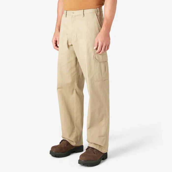 Dickies Cargo Loose Fit Cargo Pants Rinsed Khaki Rinsed Khaki rkh 8211 Men Dickies Cargo Loose Fit Cargo Pants Rinsed Khaki Rinsed Khaki rkh 8211 Men