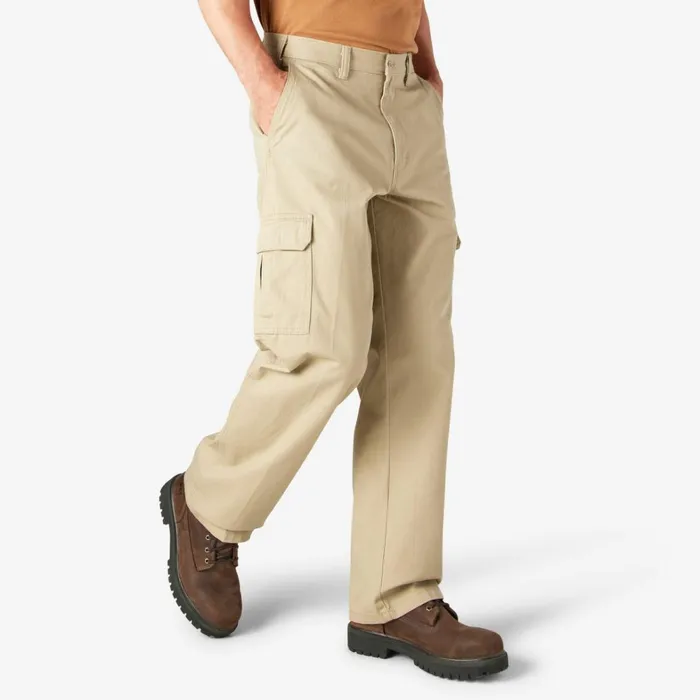 Dickies Cargo Loose Fit Cargo Pants Rinsed Khaki Rinsed Khaki rkh 8211 Men Dickies Cargo Loose Fit Cargo Pants Rinsed Khaki Rinsed Khaki rkh 8211 Men
