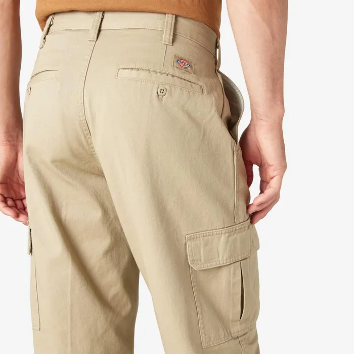 Dickies Cargo Loose Fit Cargo Pants Rinsed Khaki Rinsed Khaki rkh 8211 Men Dickies Cargo Loose Fit Cargo Pants Rinsed Khaki Rinsed Khaki rkh 8211 Men