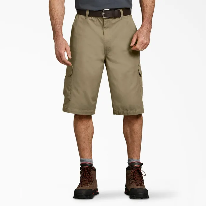 Dickies Cargo Loose Fit Work Shorts 13034 Rinsed Khaki Rinsed Khaki rkh 8211 Men Dickies Cargo Loose Fit Work Shorts 13034 Rinsed Khaki Rinsed Khaki rkh 8211 Men