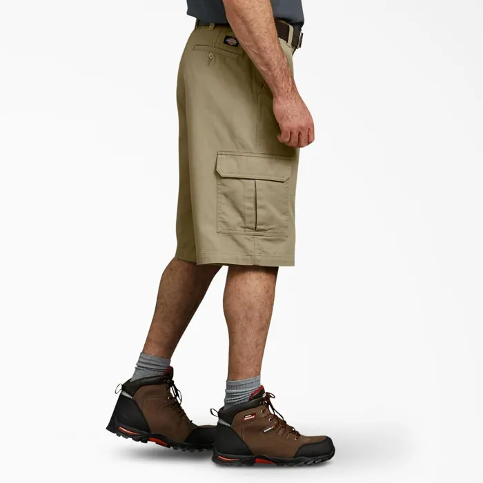 Dickies Cargo Loose Fit Work Shorts 13034 Rinsed Khaki Rinsed Khaki rkh 8211 Men Dickies Cargo Loose Fit Work Shorts 13034 Rinsed Khaki Rinsed Khaki rkh 8211 Men