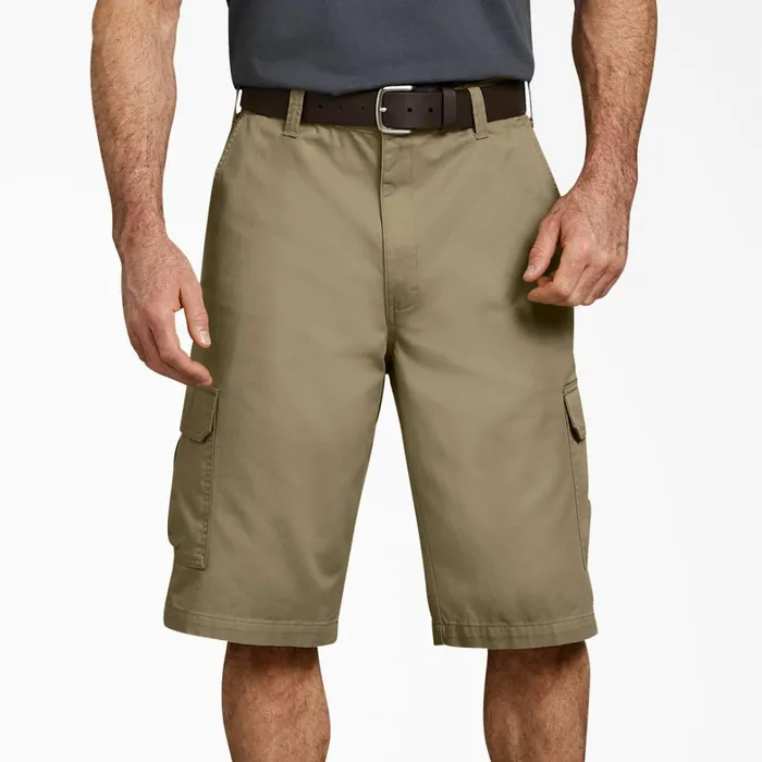 Dickies Cargo Loose Fit Work Shorts 13034 Rinsed Khaki Rinsed Khaki rkh 8211 Men Dickies Cargo Loose Fit Work Shorts 13034 Rinsed Khaki Rinsed Khaki rkh 8211 Men