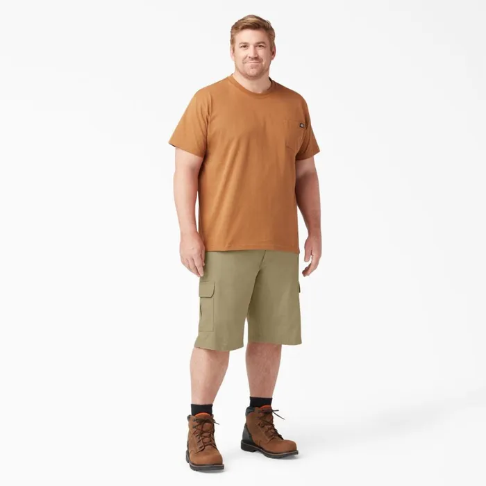 Dickies Cargo Loose Fit Work Shorts 13034 Rinsed Khaki Rinsed Khaki rkh 8211 Men Dickies Cargo Loose Fit Work Shorts 13034 Rinsed Khaki Rinsed Khaki rkh 8211 Men