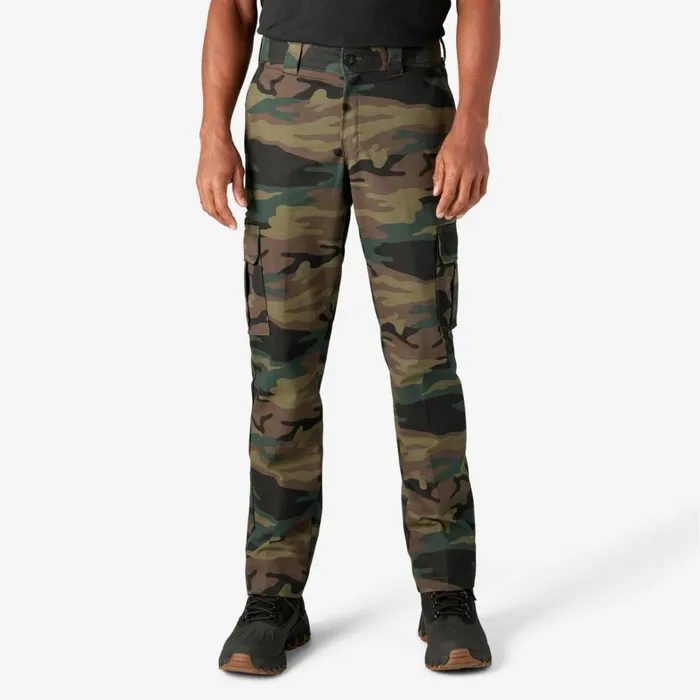 Dickies Cargo Slim Fit Cargo Pants Hunter Green Camo Hunter Green Camo hrc 8211 Men