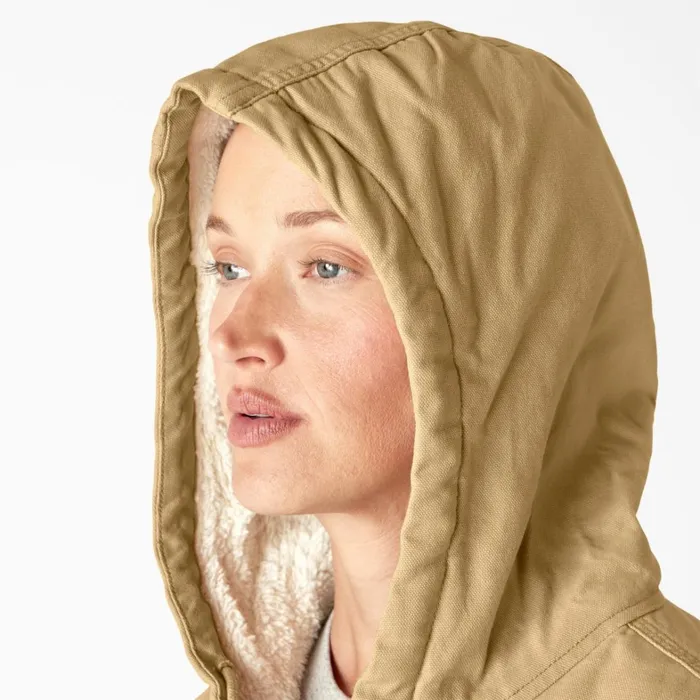 Dickies Coats and Jackets Women039s Fleece Lined Duck Canvas Jacket Rinsed Nubuck Rinsed Nubuck rnu 8211 Women Dickies Coats and Jackets Women039s Fleece Lined Duck Canvas Jacket Rinsed Nubuck Rinsed Nubuck rnu 8211 Women