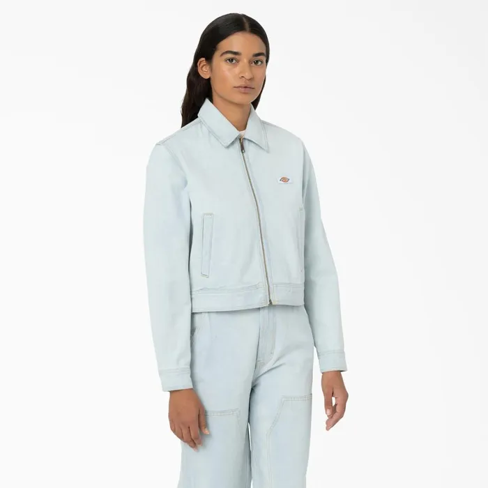Dickies Coats and Jackets Women039s Madison Denim Jacket Light Denim Light Denim ltd 8211 Women Dickies Coats and Jackets Women039s Madison Denim Jacket Light Denim Light Denim ltd 8211 Women