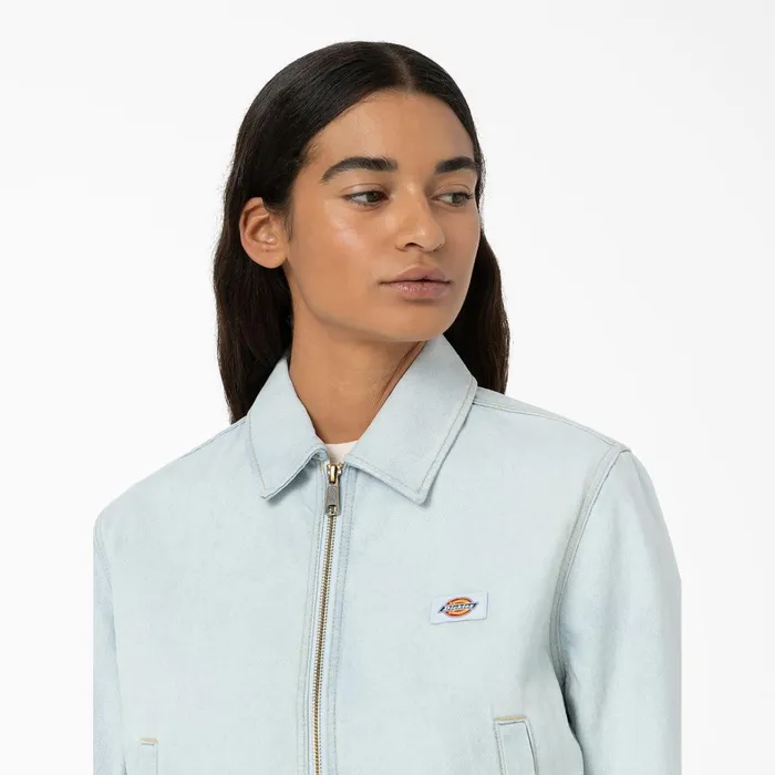 Dickies Coats and Jackets Women039s Madison Denim Jacket Light Denim Light Denim ltd 8211 Women Dickies Coats and Jackets Women039s Madison Denim Jacket Light Denim Light Denim ltd 8211 Women