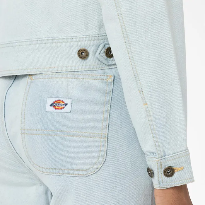 Dickies Coats and Jackets Women039s Madison Denim Jacket Light Denim Light Denim ltd 8211 Women Dickies Coats and Jackets Women039s Madison Denim Jacket Light Denim Light Denim ltd 8211 Women