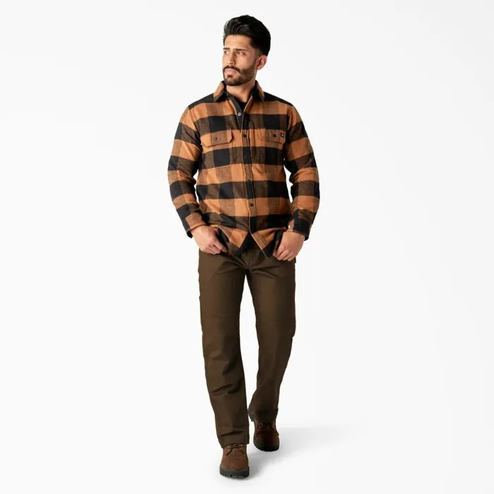 Dickies Double Knee FLEX DuraTech Relaxed Fit Duck Pants Timber Brown Timber Brown tb 8211 Men Dickies Double Knee FLEX DuraTech Relaxed Fit Duck Pants Timber Brown Timber Brown tb 8211 Men