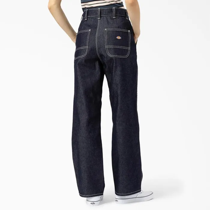 Dickies Double Knee Womens Denim 100 Year Pants Indigo Blue Indigo Blue nb 8211 Women Dickies Double Knee Womens Denim 100 Year Pants Indigo Blue Indigo Blue nb 8211 Women