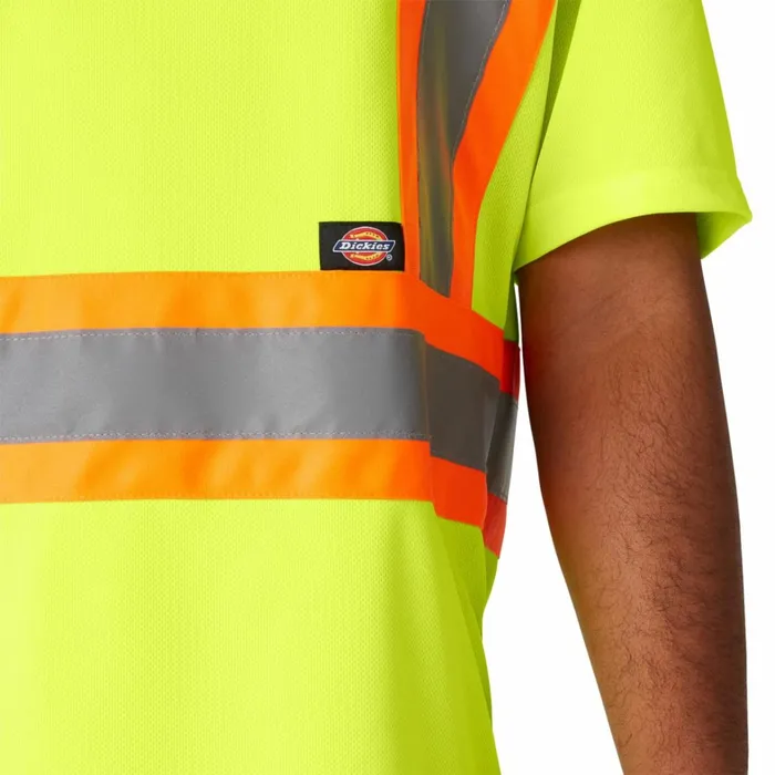 Dickies Hi Vis Hi Vis Safety Short Sleeve TShirt ANSI Yellow Ansi Yellow ay 8211 Men Dickies Hi Vis Hi Vis Safety Short Sleeve TShirt ANSI Yellow Ansi Yellow ay 8211 Men