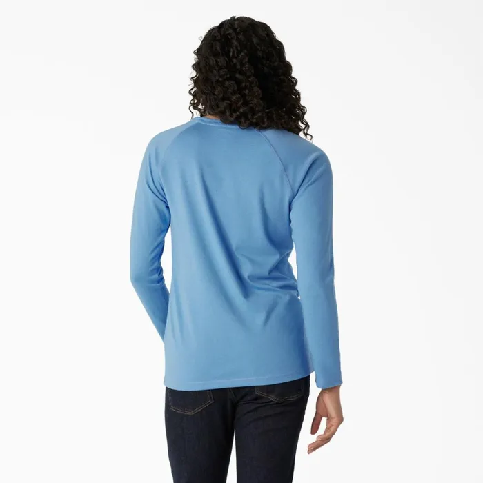 Dickies Hi Vis Women039s Cooling Long Sleeve Pocket TShirt Azure Blue Azure Blue ab2 8211 Women Dickies Hi Vis Women039s Cooling Long Sleeve Pocket TShirt Azure Blue Azure Blue ab2 8211 Women