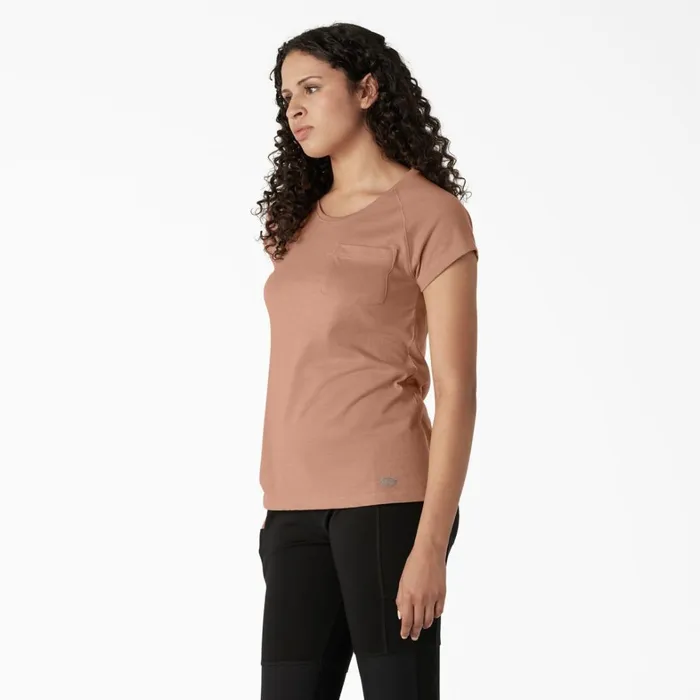 Dickies Hi Vis Women039s Cooling Short Sleeve Pocket TShirt Cork Single Dye Heather Cork Single Dye Heather c2k 8211 Women Dickies Hi Vis Women039s Cooling Short Sleeve Pocket TShirt Cork Single Dye Heather Cork Single Dye Heather c2k 8211 Women