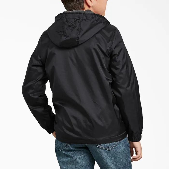 Dickies Jackets Kids039 Fleece Lined Jacket 820 Black Black bk 8211 Kids Dickies Jackets Kids039 Fleece Lined Jacket 820 Black Black bk 8211 Kids