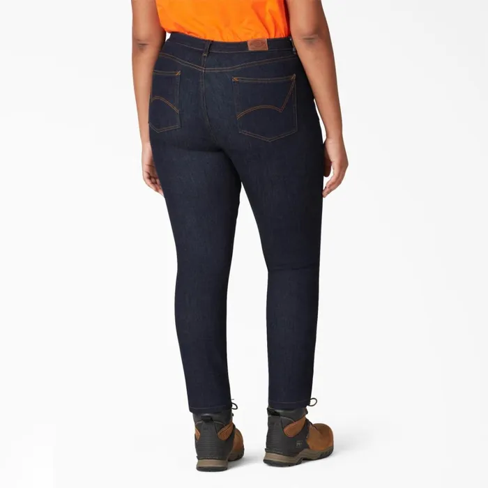 Dickies Jeans Women039s Plus Perfect Shape Skinny Fit Jeans Rinsed Indigo Blue Rinsed Indigo Blue rnb 8211 Women Dickies Jeans Women039s Plus Perfect Shape Skinny Fit Jeans Rinsed Indigo Blue Rinsed Indigo Blue rnb 8211 Women