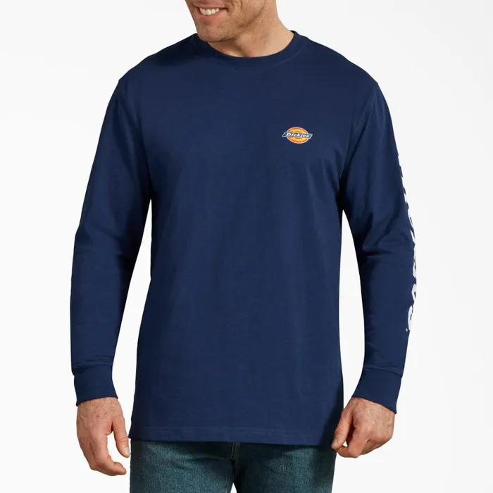 Dickies Long Sleeve TShirts LongSleeve Graphic TShirt Deep Blue Deep Blue el 8211 Men Dickies Long Sleeve TShirts LongSleeve Graphic TShirt Deep Blue Deep Blue el 8211 Men