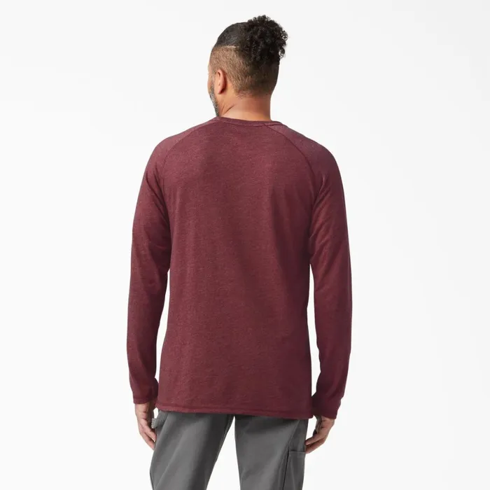Dickies Long Sleeve Work Shirts Cooling Long Sleeve Pocket TShirt Burgundy Heather Burgundy Heather byh 8211 Men Dickies Long Sleeve Work Shirts Cooling Long Sleeve Pocket TShirt Burgundy Heather Burgundy Heather byh 8211 Men