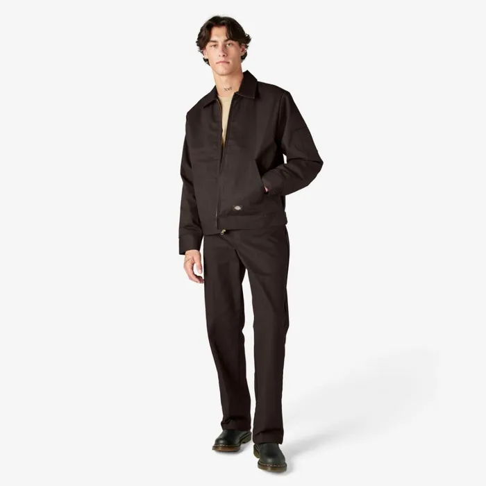 Dickies Outerwear Insulated Eisenhower Jacket Dark Brown Dark Brown db 8211 Men Dickies Outerwear Insulated Eisenhower Jacket Dark Brown Dark Brown db 8211 Men