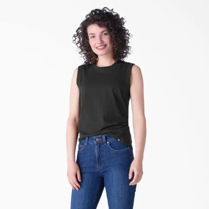 Dickies Painters Women039s Tank Top Black Black kbk 8211 Women