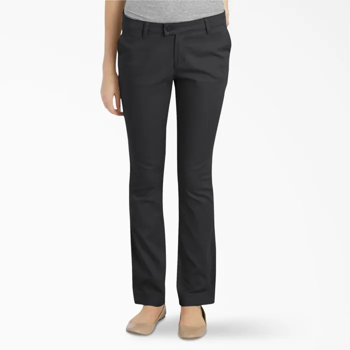 Dickies Pants Juniors039 Slim Fit Pants Black Black bk 8211 Kids