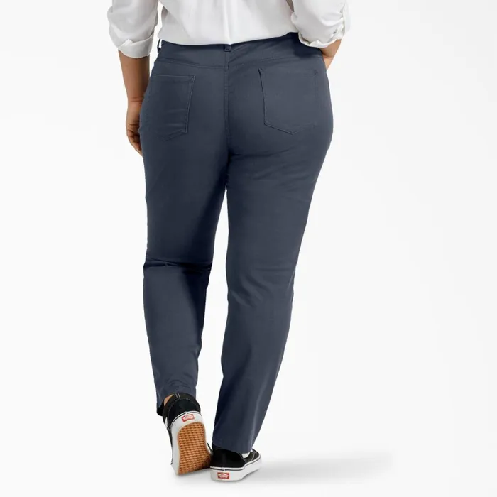 Dickies Pants Women039s Plus Perfect Shape Skinny Fit Pants Rinsed Navy Rinsed Navy rnv 8211 Women Dickies Pants Women039s Plus Perfect Shape Skinny Fit Pants Rinsed Navy Rinsed Navy rnv 8211 Women