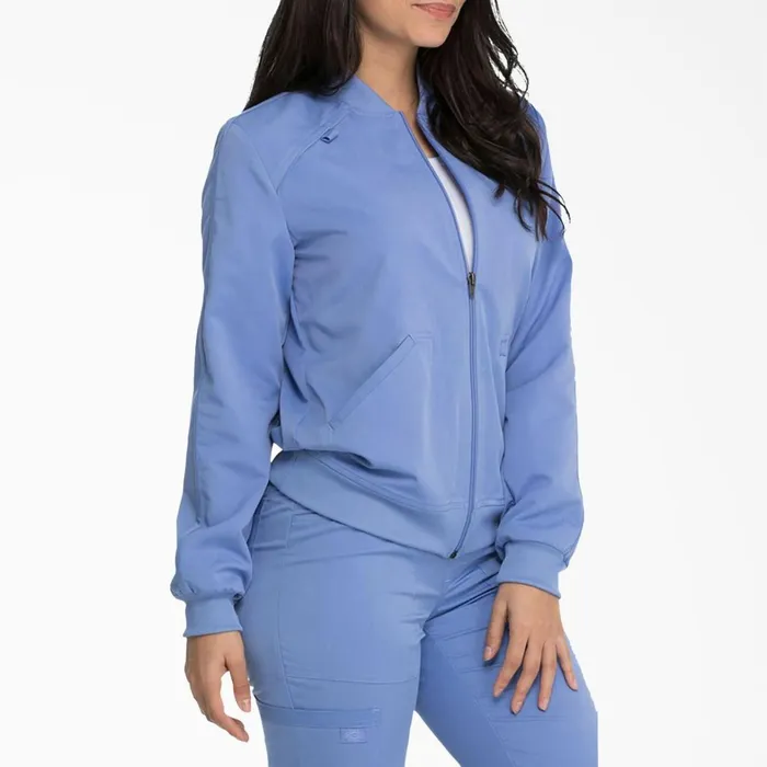 Dickies Scrubs Women039s Balance Zip Front Scrub Jacket Ceil Blue Ceil Blue cbl 8211 Women Dickies Scrubs Women039s Balance Zip Front Scrub Jacket Ceil Blue Ceil Blue cbl 8211 Women
